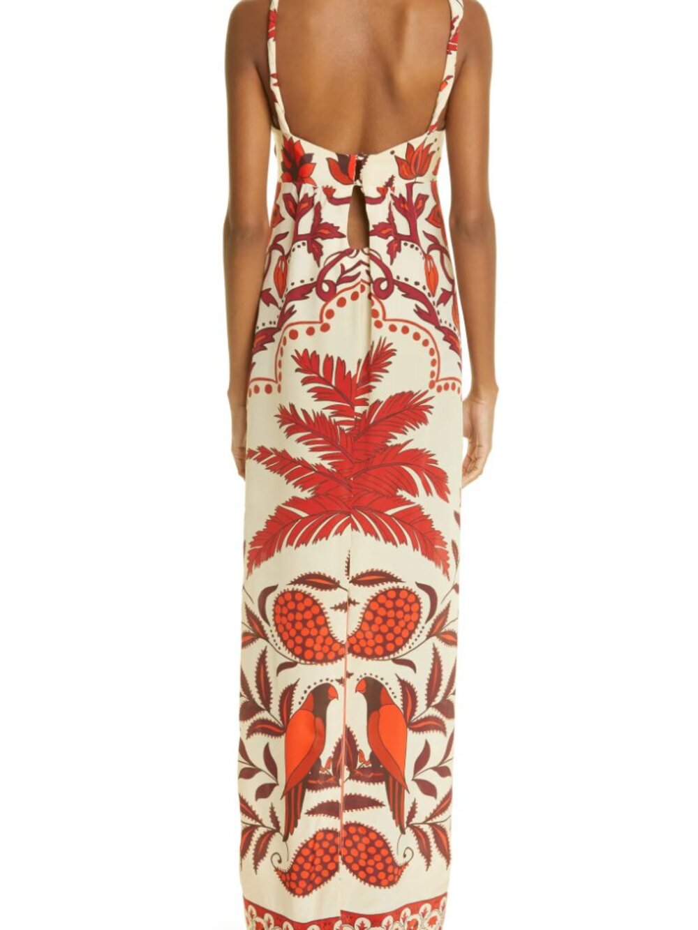 Johanna Ortiz Vin Du Maroc Silk Maxi Dress - Picture 4 of 9
